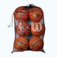 Kamuolių krepšys Wilson NBA 6 Ball Mesh Carry black