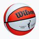 Vaikiškas krepšinio kamuolys Wilson WNBA Authentic Series Outdoor orange/white dydis 5 2