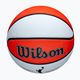 Vaikiškas krepšinio kamuolys Wilson WNBA Authentic Series Outdoor orange/white dydis 5 4