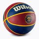 Wilson NBA Team Tribute Denver Nuggets krepšinio kamuolys WTB1300XBDEN 7 dydis 2