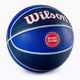 Wilson NBA Team Tribute Detroit Pistons krepšinio kamuolys WTB1300XBDET 7 dydis 2