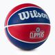 Wilson NBA Team Tribute Los Angeles Clippers krepšinio kamuolys WTB1300XBLAC dydis 7 2