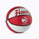 Wilson NBA Team Retro Mini Atlanta Hawks krepšinio kamuolys WTB3200XBATL 3 dydis 2
