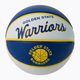 Wilson NBA Team Retro Mini Golden State Warriors krepšinio kamuolys WTB3200XBGOL dydis 3