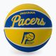 Wilson NBA Team Retro Mini Indiana Pacers krepšinio kamuolys WTB3200XBIND 3 dydis