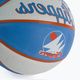 Wilson NBA Team Retro Mini Los Angeles Clippers krepšinio kamuolys WTB3200XBLAC dydis 3 3