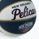 Wilson NBA Team Retro Mini New Orleans Pelicans krepšinio WTB3200XBBNO dydis 3 3
