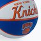 Wilson NBA Team Retro Mini New York Knicks krepšinio WTB3200XBNYK dydis 3 3