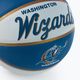 Wilson NBA Team Retro Mini Washington Wizards krepšinio kamuolys WTB3200XBWAS dydis 3 3