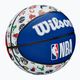 Wilson NBA All Team RWB krepšinio kamuolys WTB1301XBNBA 7 dydis 2