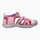 Keen Seacamp II CNX rožinės spalvos vaikiški trekingo sandalai 1027421 9