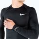 Vyriškos Nike Pro Dri-FIT treniruočių marškinėliai ilgomis rankovėmis, juodi DD1990-010 4