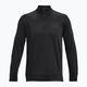 Under Armour Armour Fleece 1/4 Zip vyriškas treningo džemperis juodas 1373358-001 2