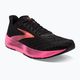 Brooks Hyperion Tempo moteriški bėgimo bateliai juoda/rožinė/karšta koralinė 10