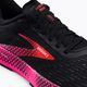 Brooks Hyperion Tempo moteriški bėgimo bateliai juoda/rožinė/karšta koralinė 8
