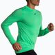 Vyriški bėgimo marškinėliai ilgomis rankovėmis Brooks High Point hyper green 2