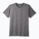 Vyriški bėgimo marškinėliai Brooks Luxe htr charcoal 3