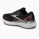 Vyriški bėgimo bateliai Brooks Adrenaline GTS 23 black/mandarin red/silver 3