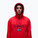 Vyriškas džemperis Napapijri Burgee Half Zip Hooded 2.0 red goji 4