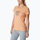 Moteriški trekingo marškinėliai Columbia Daisy Days Graphic orange 1934592829 4