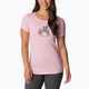 Moteriški trekingo marškinėliai Columbia Daisy Days Graphic pink 1934592679