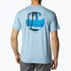 Columbia Tech Trail Graphic vyriški trekingo marškinėliai mėlyni 1930802 2