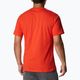 Columbia Rockaway River Graphic vyriški trekingo marškinėliai raudoni 2022181 2