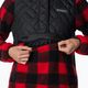 Moteriškas žygio džemperis Columbia Sweet View Fleece Hooded black/red lily check print 6