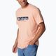 Vyriški žygių marškinėliai Columbia Kwick Hike Graphic SS apricot fizz/csc box treeline 2