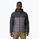 Vyriška pūsta striukė Columbia Powder Lite II Hooded city grey/ shark