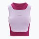 Icebreaker moteriškas termo marškinėlis Zoneknit Cropped Bra-Tank violetinės spalvos žvilgsnis 6