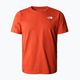 Vyriški trekingo marškinėliai The North Face Foundation Graphic orange NF0A55EFLV41