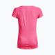 Under Armour UA HG Armour SS moterų treniruočių marškinėliai rožinės spalvos 1328964 2