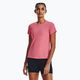 Under Armour Iso-Chill Laser bėgimo marškinėliai rožinės spalvos 1376819