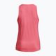 Moterų Under Armour Iso-Chill Laser Tank bėgimo batelių marškinėliai rožinės spalvos 1376811 2