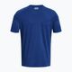 Vyriški Under Armour Sportstyle Logo SS treniruočių marškinėliai mėlyni 1329590-471 2