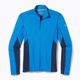 Vyriški Smartwool Merino Sport 1/4 Zip termo marškinėliai mėlyni SW011538K89 4