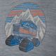 Vyriški marškinėliai Smartwool Snowcat Trek Graphic Tee light grey SW016683545 5