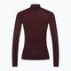Moteriški marškinėliai Smartwool Thermal Merino Rib Turtleneck purpurinės spalvos SW016690K40 2