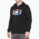 Vyriškas džemperis 100 % Official Zip Hoodie Fleece black