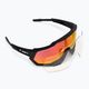 Dviračių akiniai 100% Speedtrap soft tact black/hiper red multilayer mirror