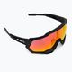 Dviračių akiniai 100% Speedtrap soft tact black/hiper red multilayer mirror 2