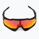 Dviračių akiniai 100% Speedtrap soft tact black/hiper red multilayer mirror 4