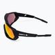 Dviračių akiniai 100% Speedtrap soft tact black/hiper red multilayer mirror 5