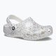 Vaikiškos šlepetės Crocs Classic Starry Glitter white 9