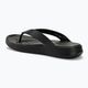 Moteriškos šlepetės per pirštą Crocs Getaway Flip black 3