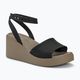 Moteriški sandalai Crocs Brooklyn Ankle Strap Wedge black/mushroom