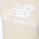 Moteriški marškinėliai New Balance Essentials Stacked Logo Co beige WT31546TCM 7