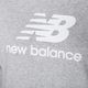 Moteriški treniruočių džemperiai New Balance Essentials Stacked Logo French Terry Hoodie pilka WT31533AG 7