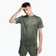 Vyriški marškinėliai New Balance Top Printed Impact Run SS Running Shirt Green MT21263DON